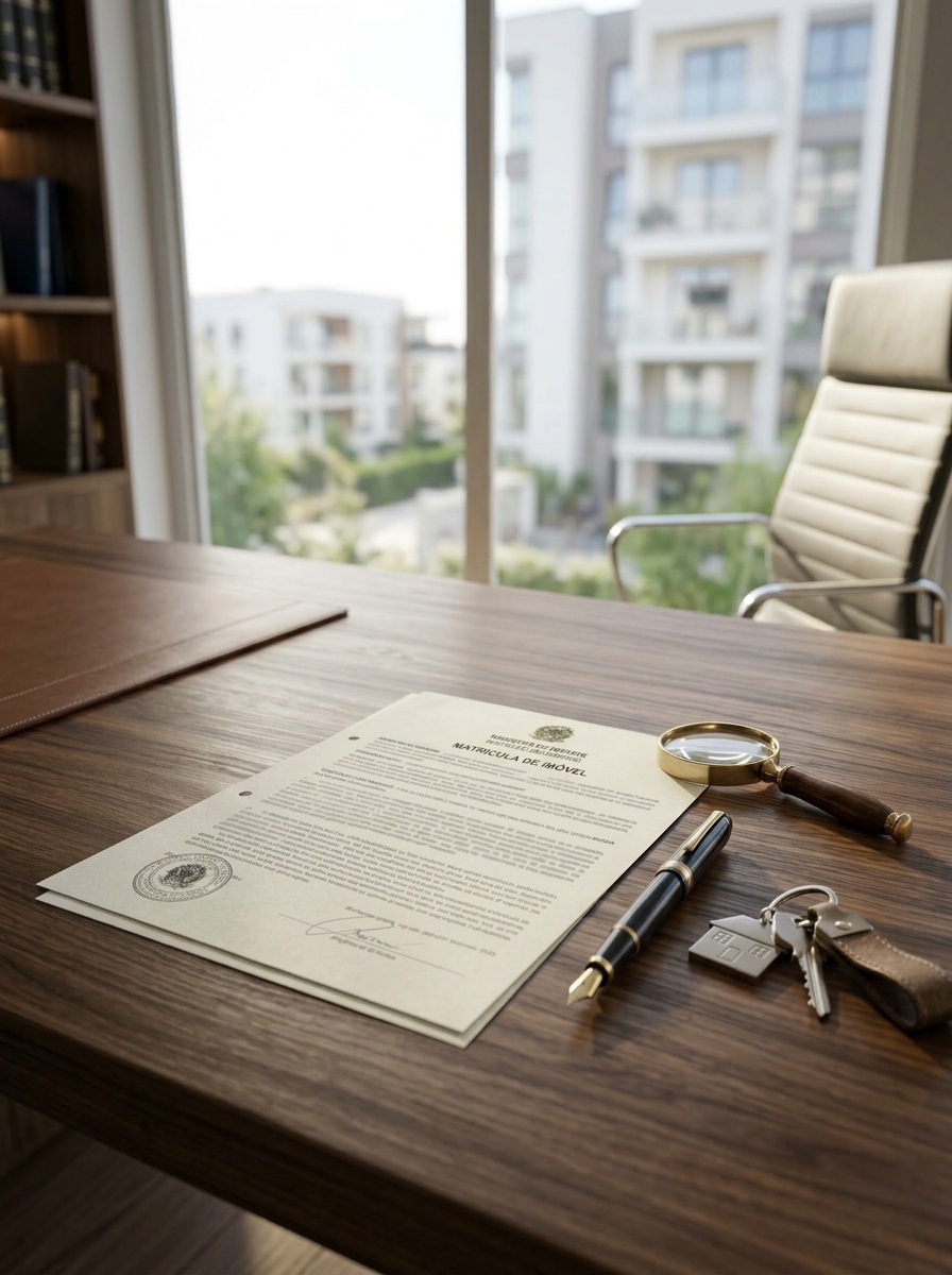 Matrícula imobiliária e documentação de imóvel